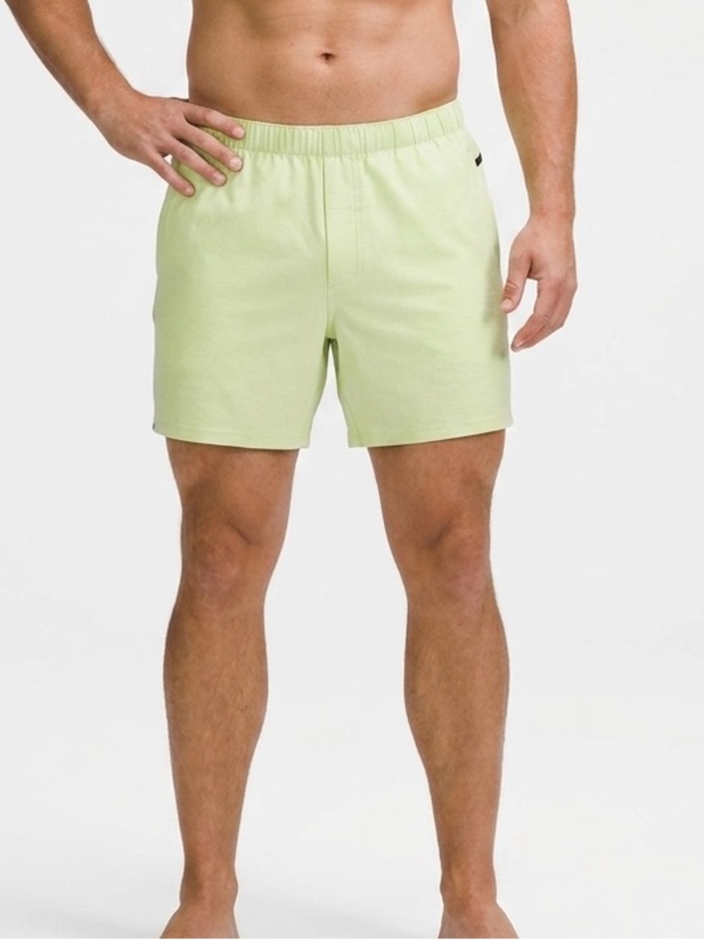 LULULEMON | MENS PRECISE SWIM SHORT FADED ZAP